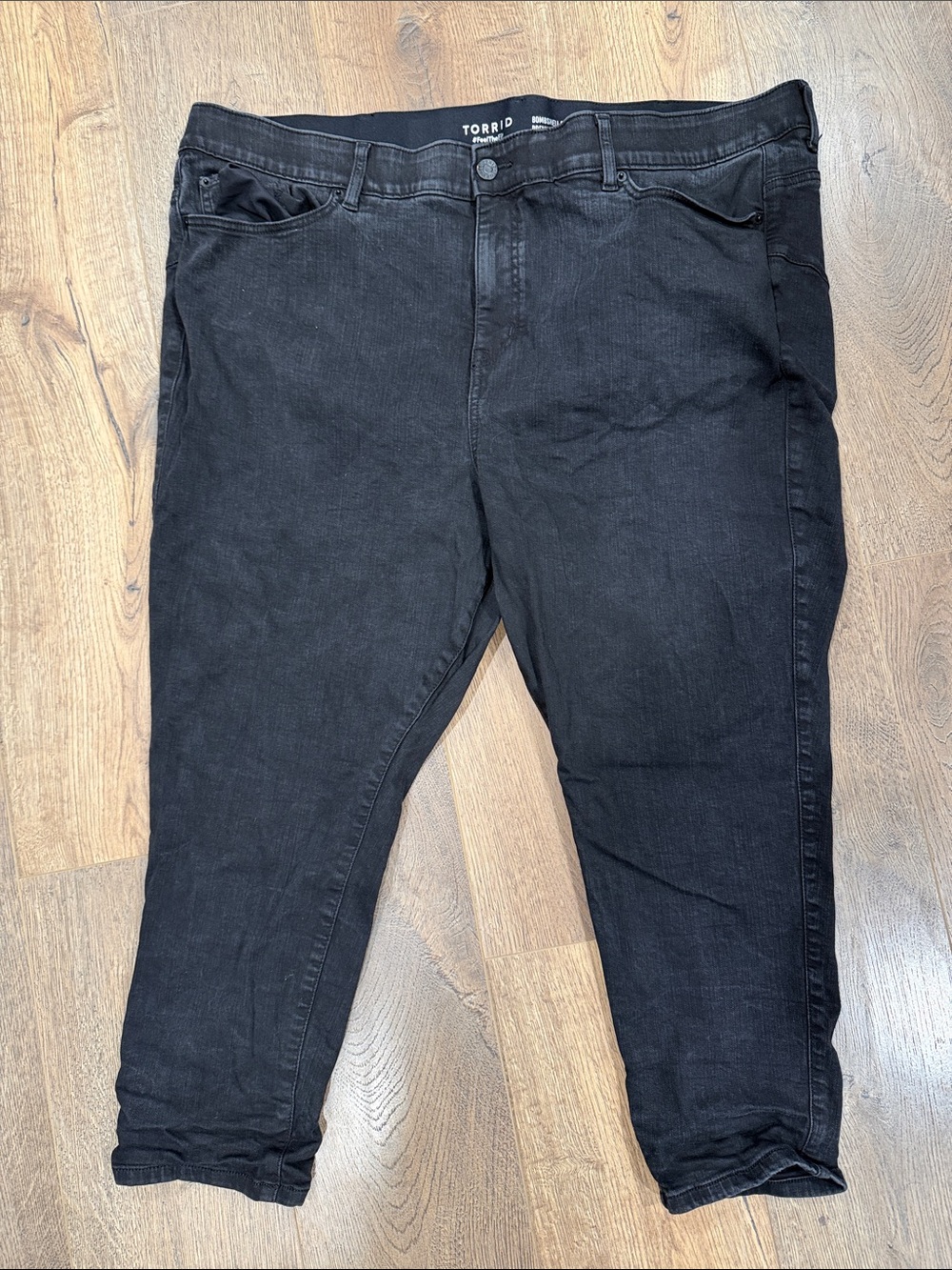 torrid Black Slim Straight women’s Jeans SHORT